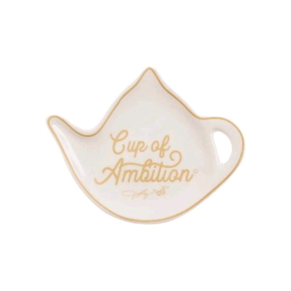 DOLLY PARTON TEA BAG HOLDER Teapot Cup of Amition Ceramic 2025 RARE NEW #817,818